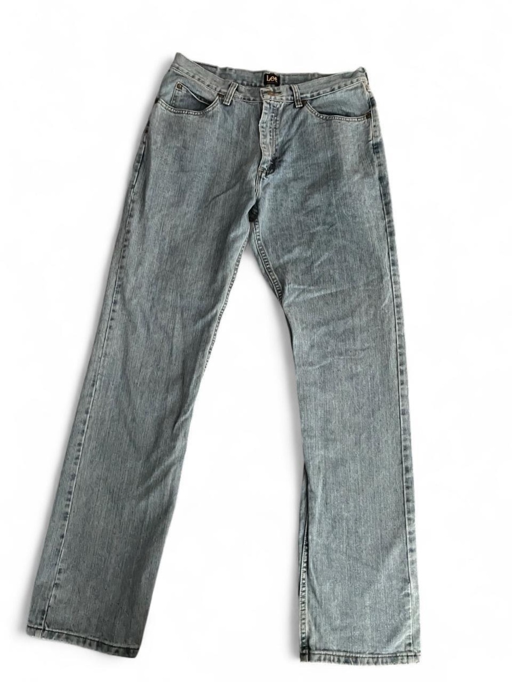Lee Men’s Faded Blue Straight Jeans
